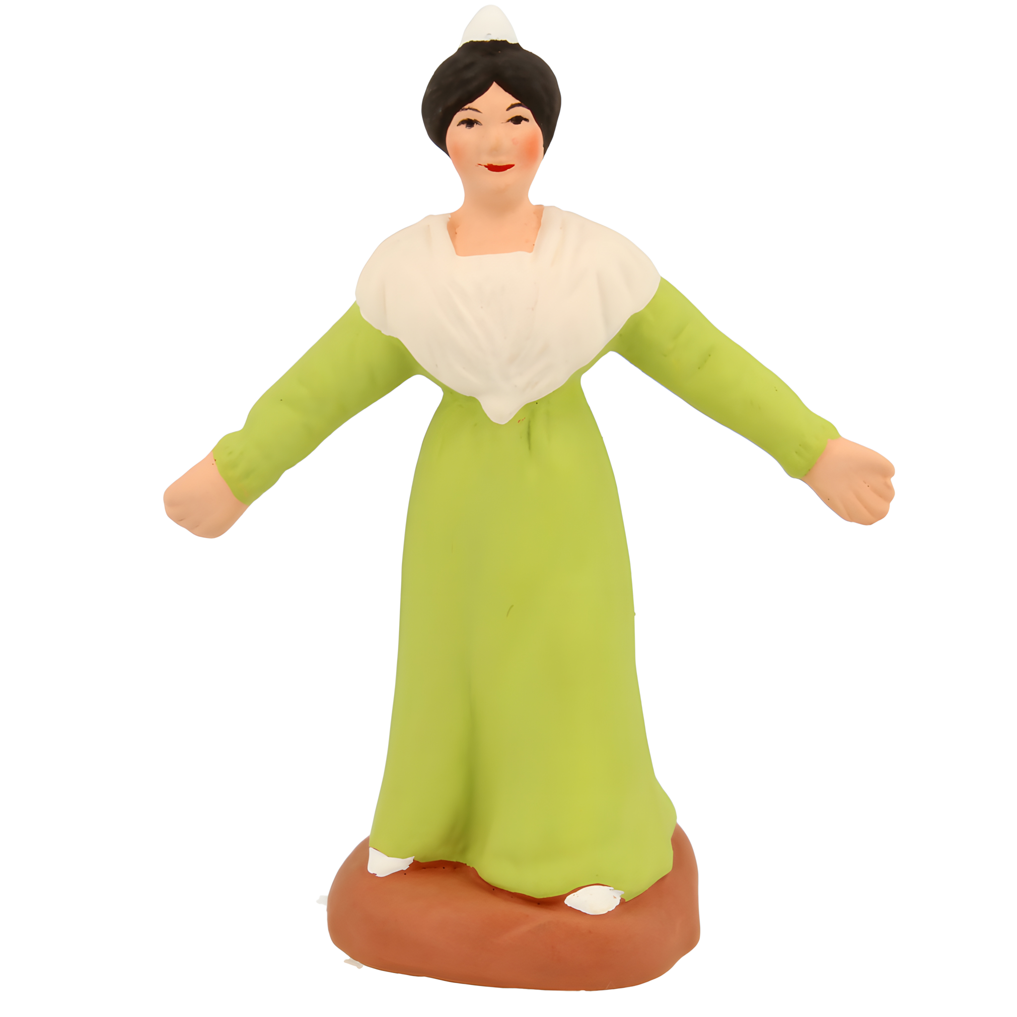 Pastel - Arlésienne Farandole verte N° 2