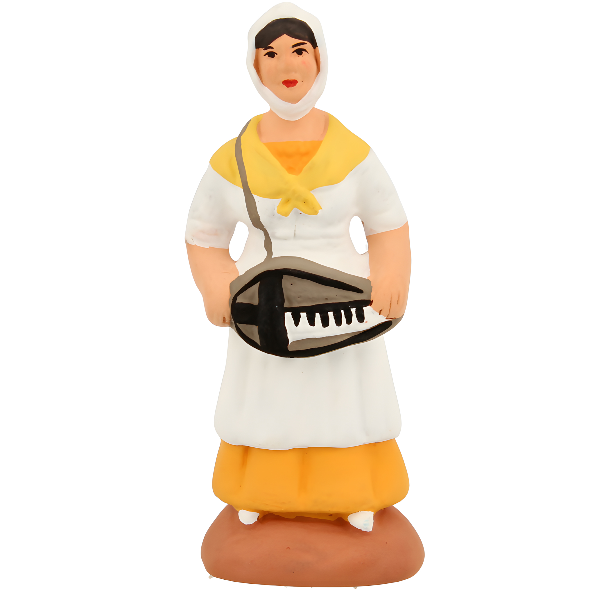 Pastel - Femme à la vielle N°2