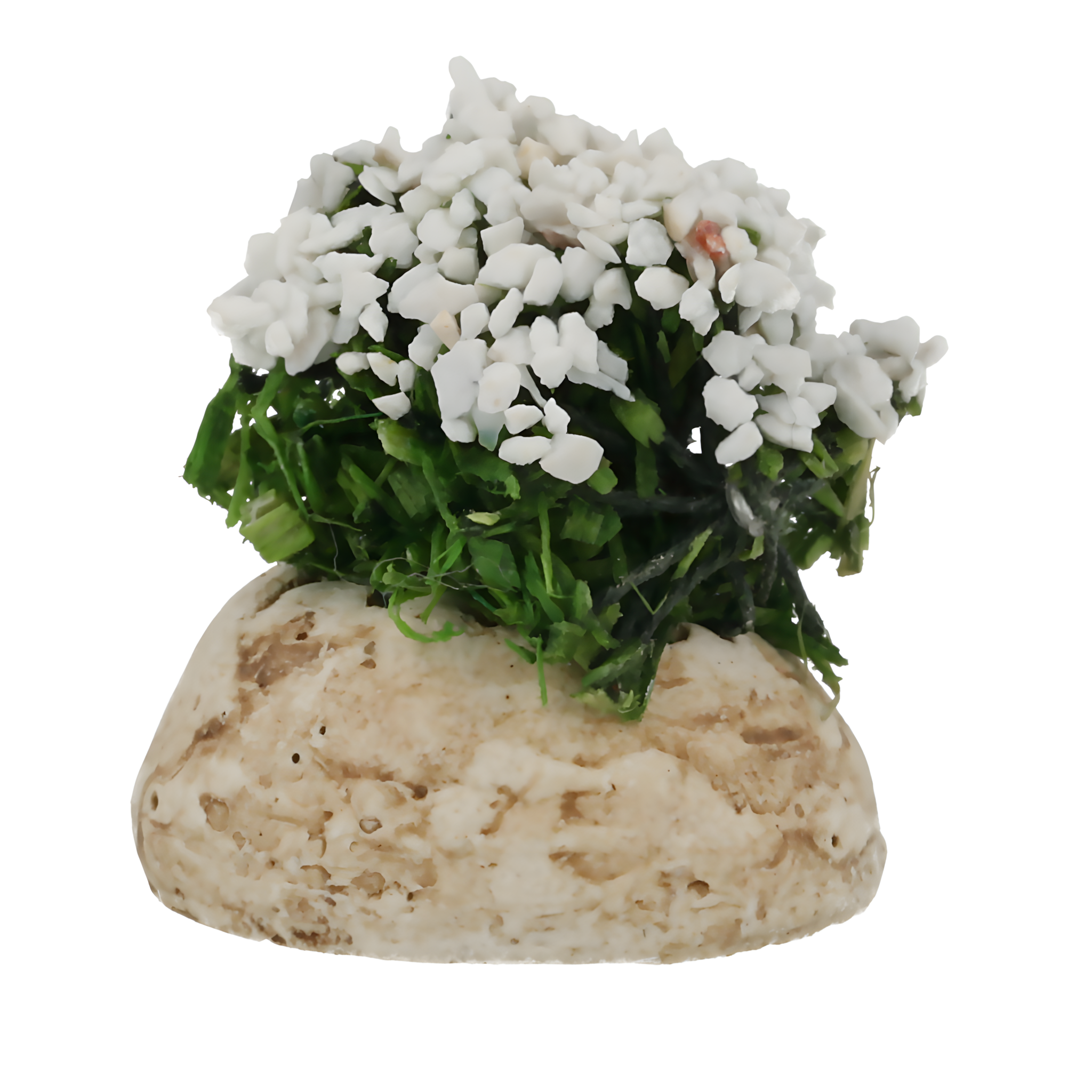 Boule de fleurs blanches N°1