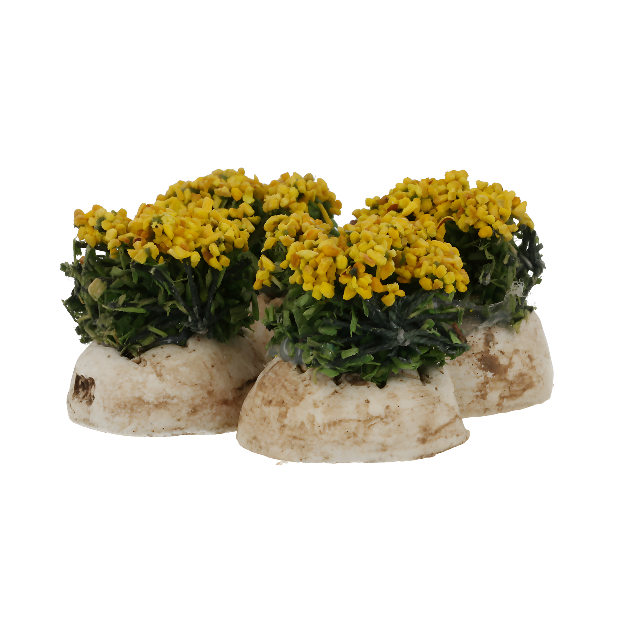 Boule de Fleurs jaunes N°1 (lot de 4)