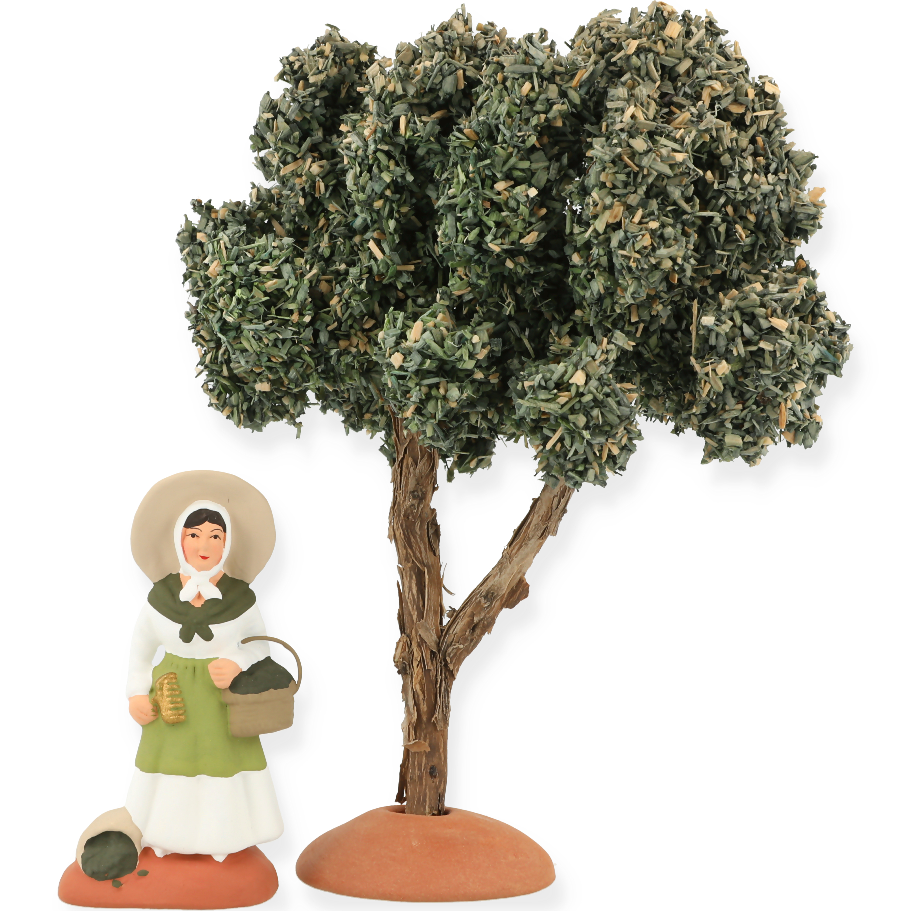 Pastel - Coffret Cueilleuse d'Olives & Olivier N°2