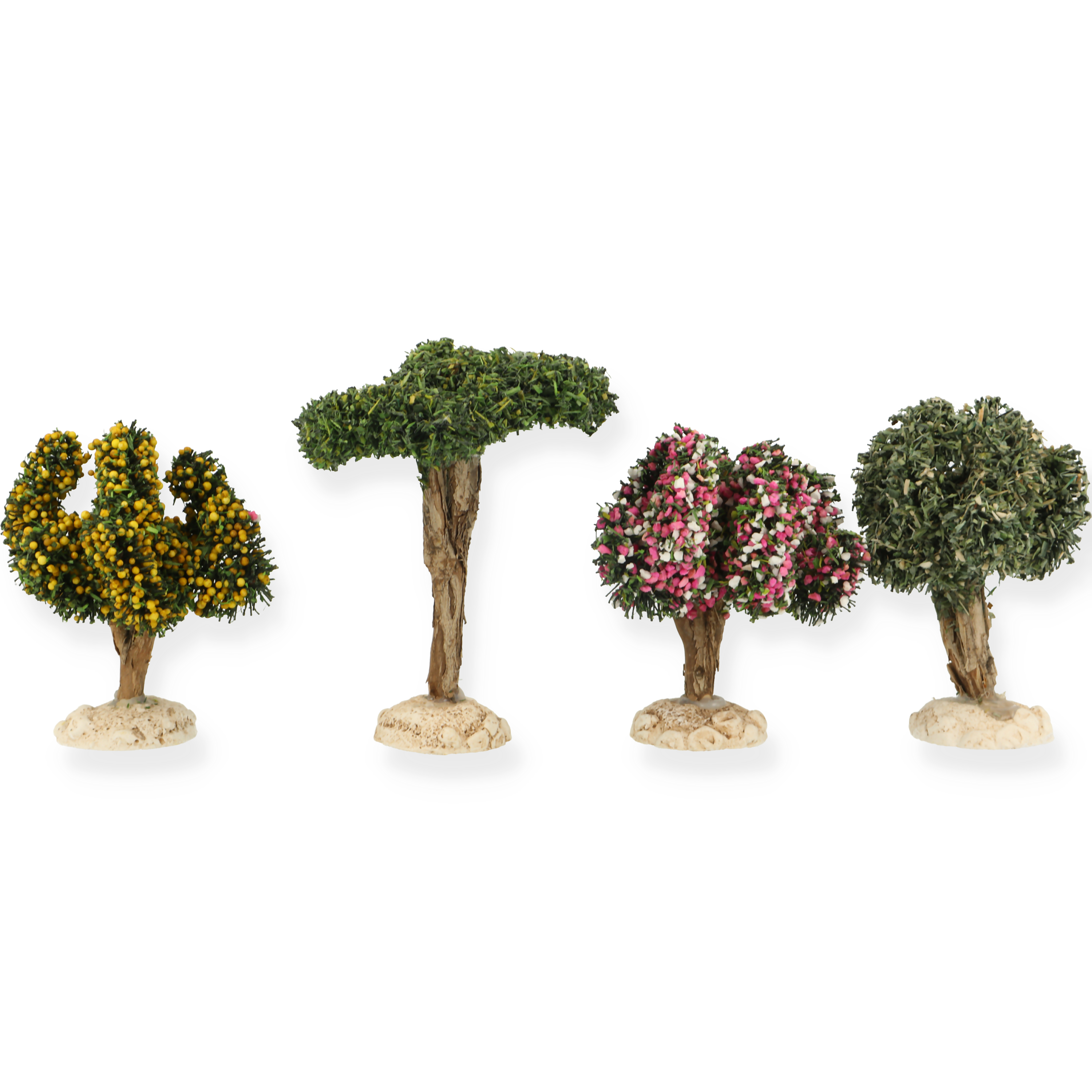 Arbres Puce / N°1 (Lot de 4)