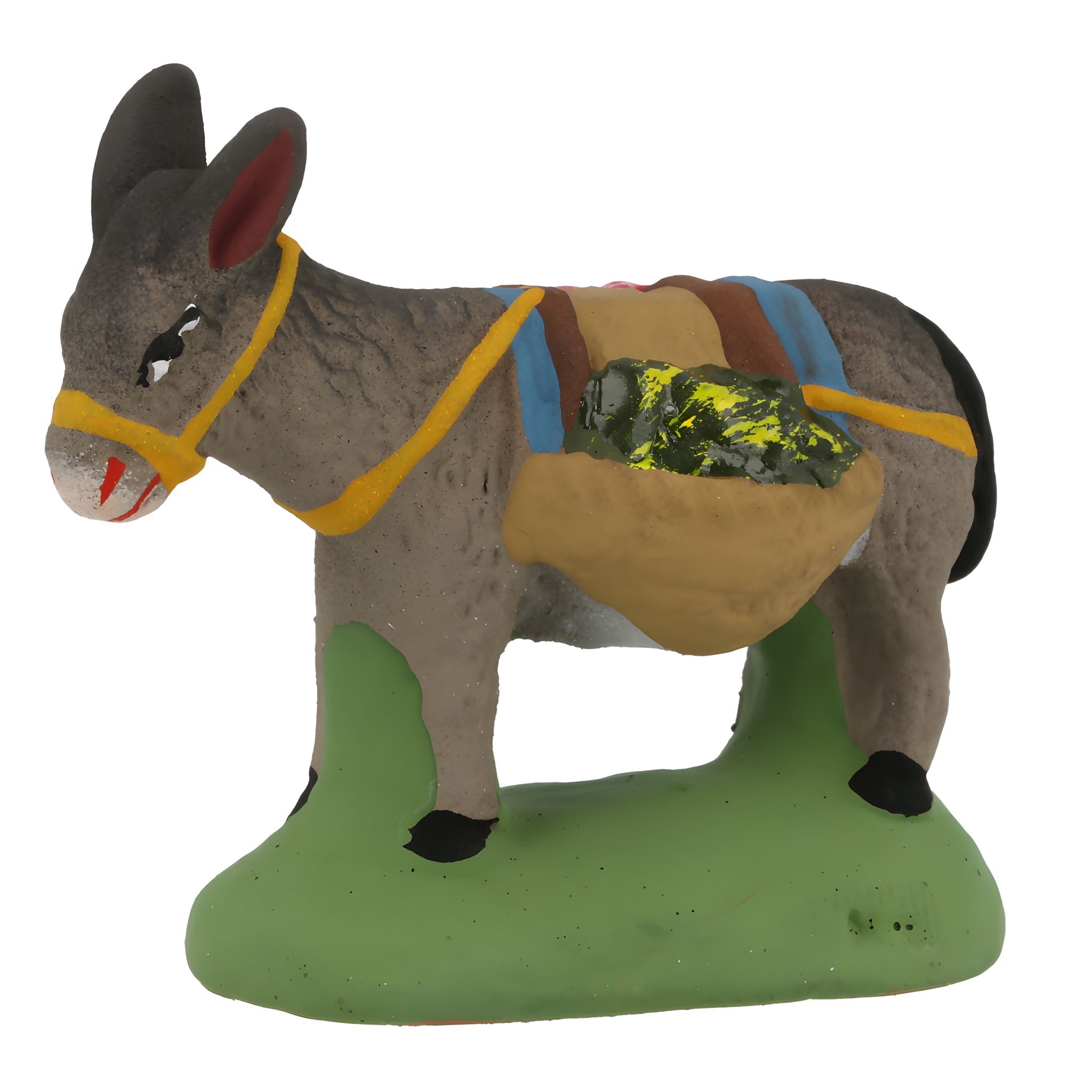 Ane chargé fruits n°1