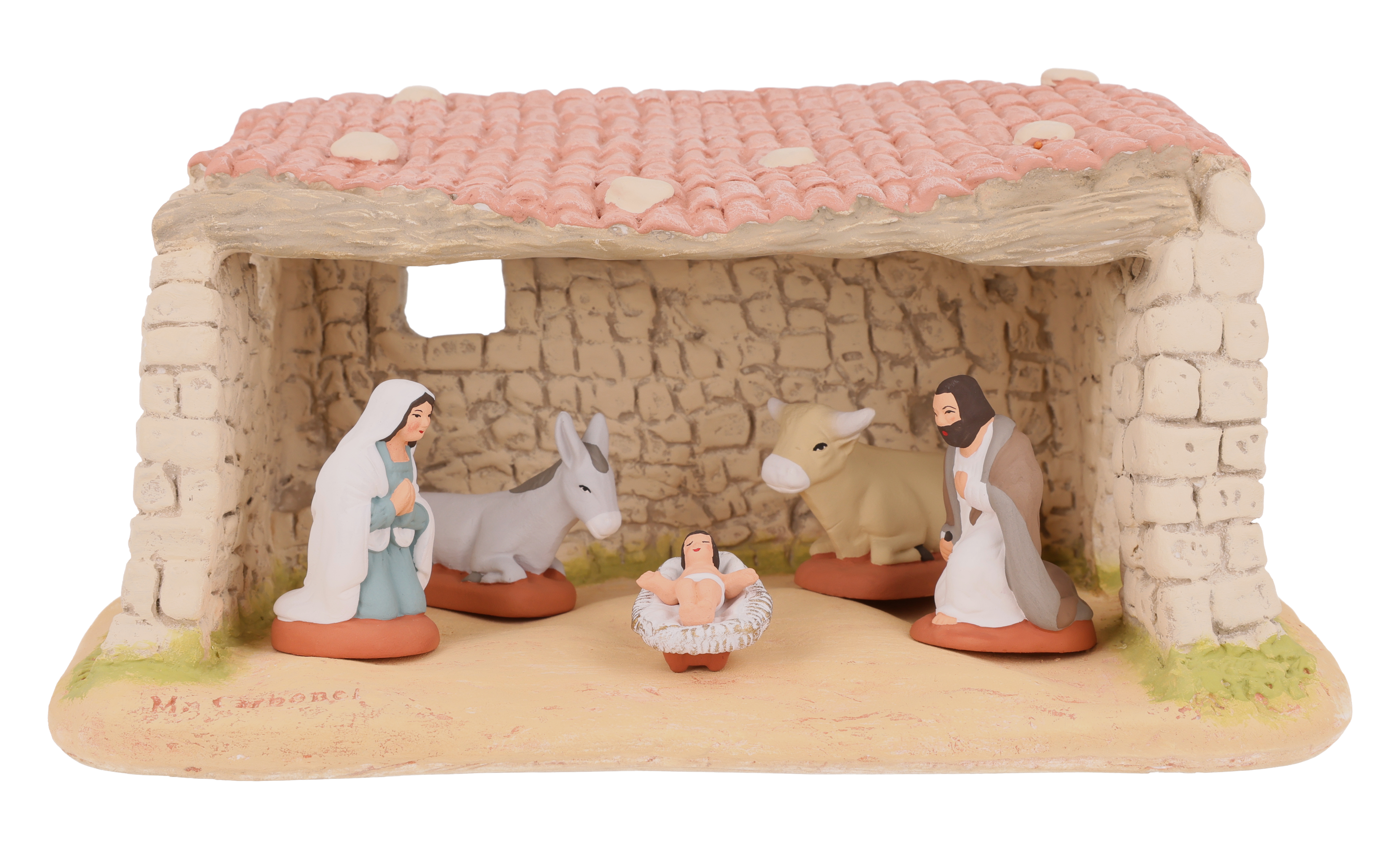 Etable Pastel N°2 + Nativité Pastel N°2