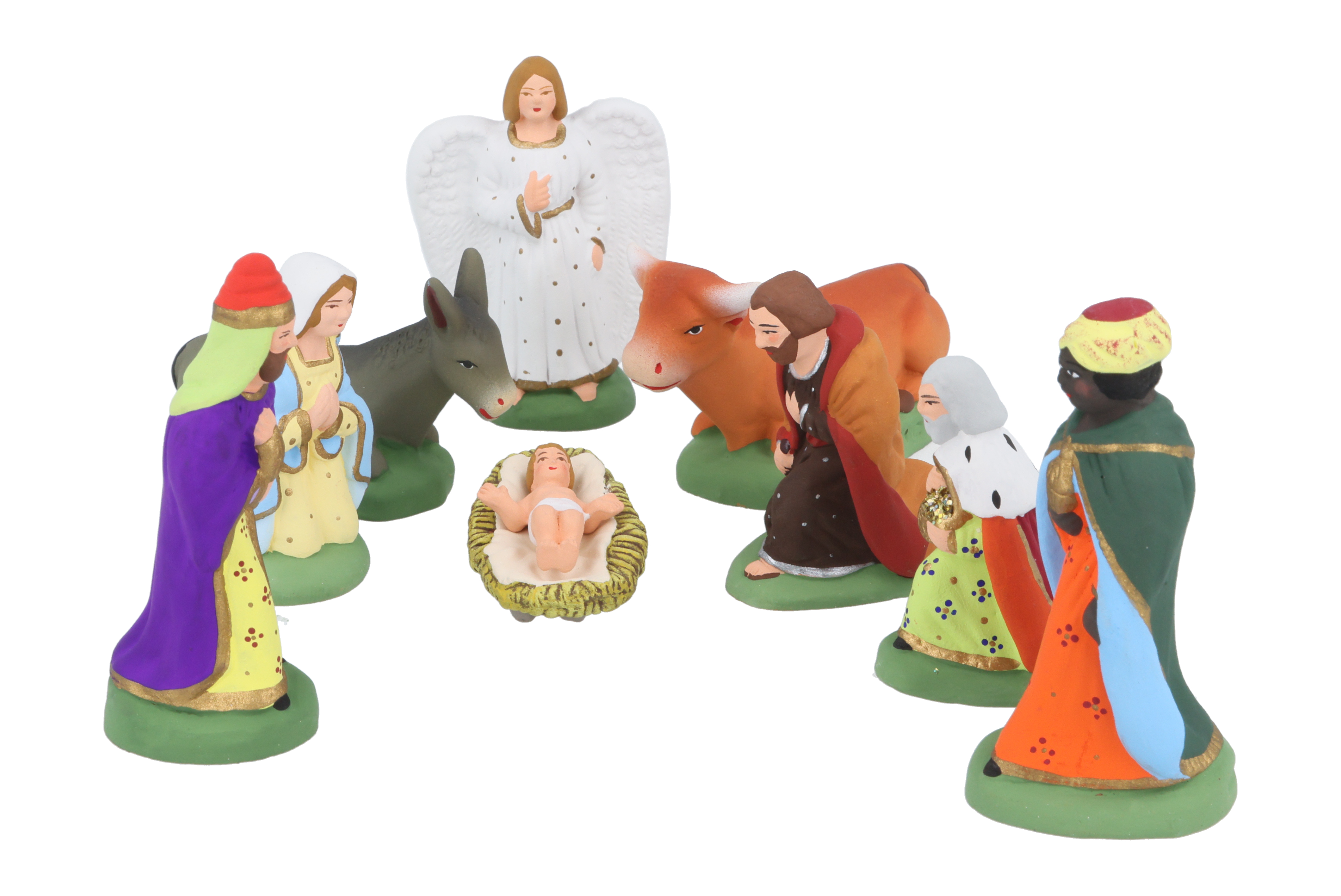 Coffret Nativité (Jésus et Berceau séparés) & Adoration N°2