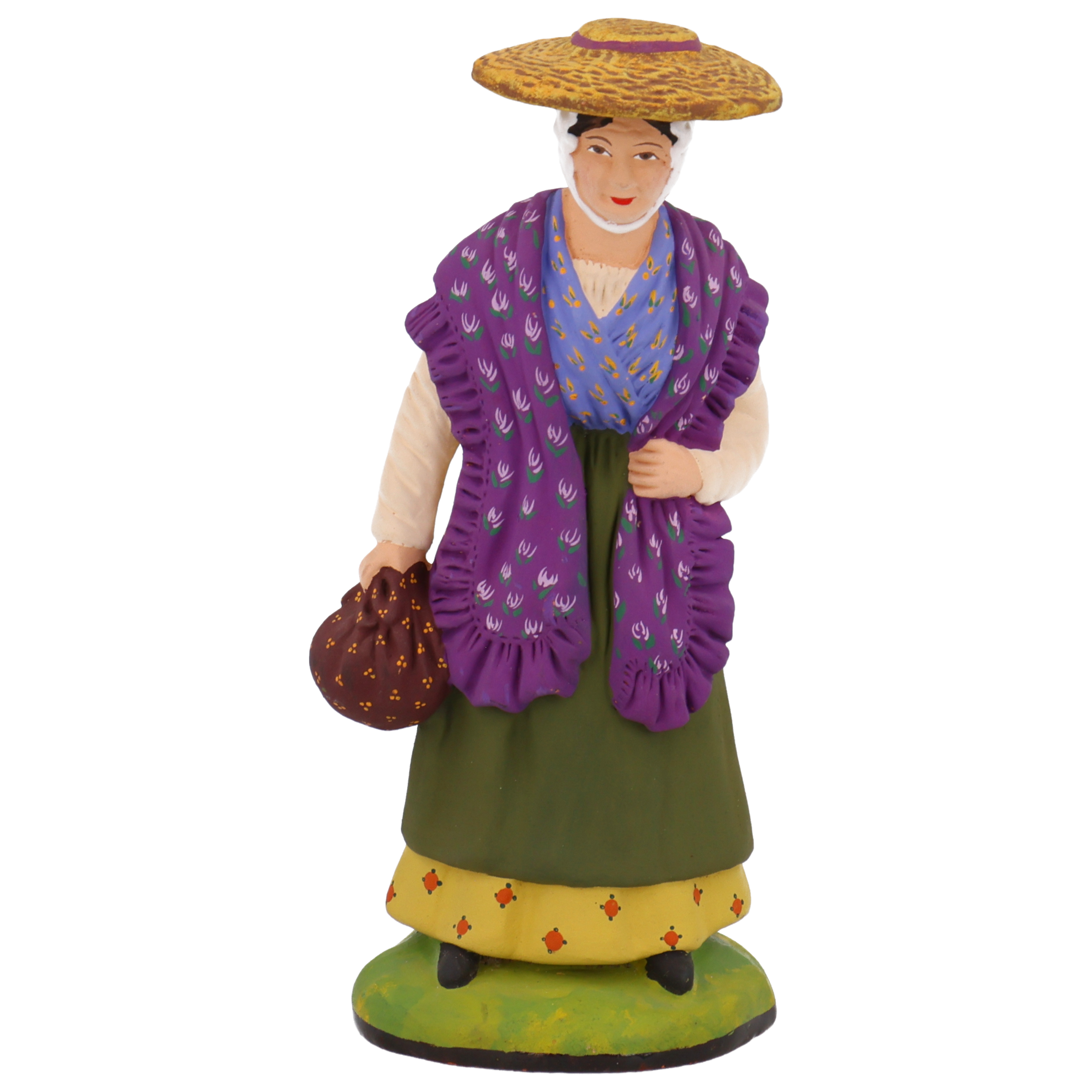 La dame au châle violet – Sujet unique