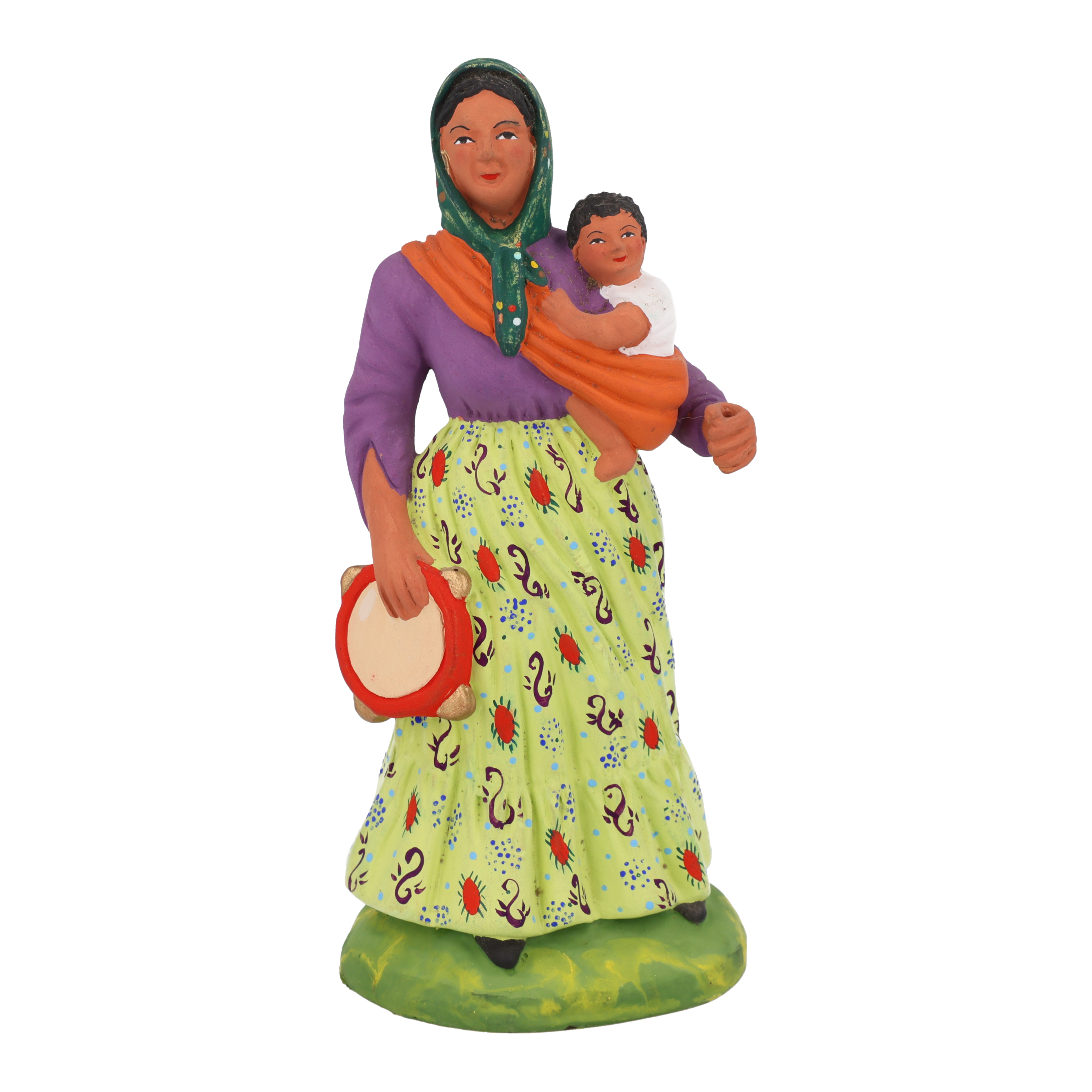 La Gitane à la robe brodée – Sujet unique