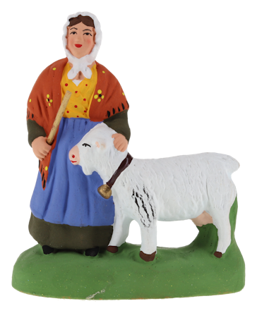 Femme à la chèvre blanche N° 1