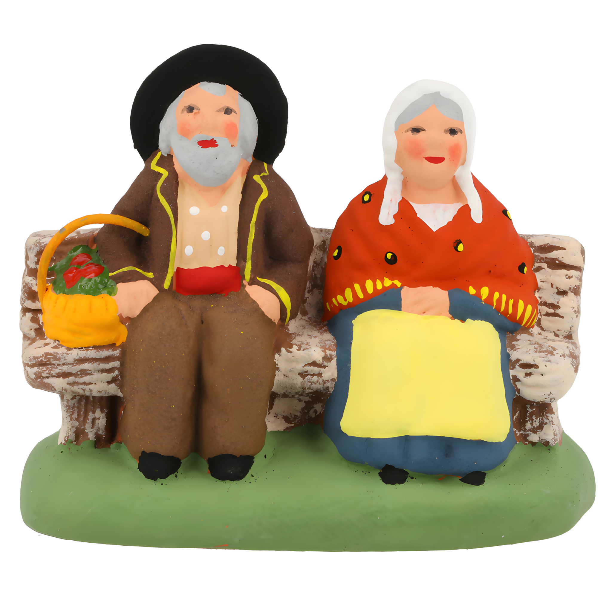 Couple sur le banc N° 1