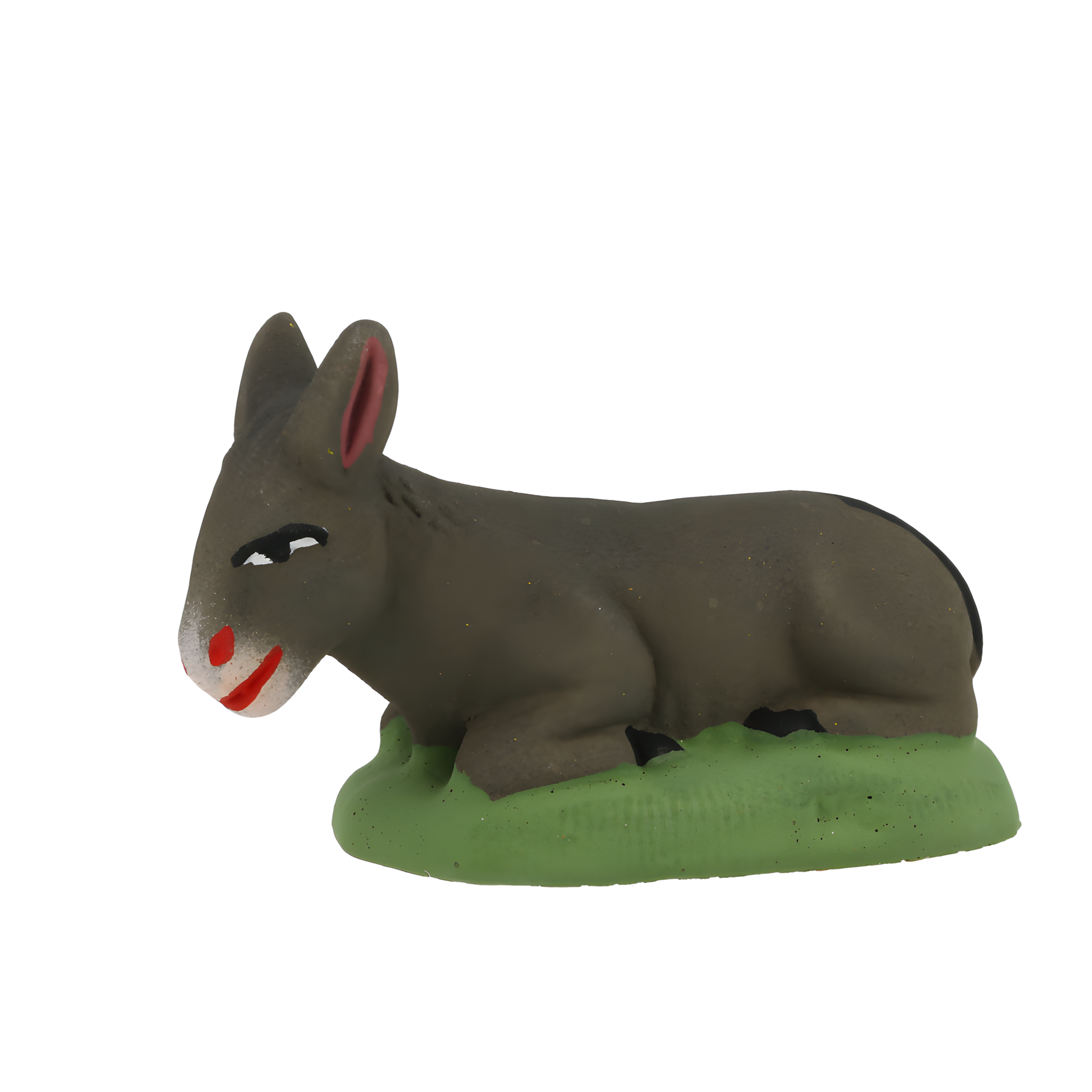 Santon Âne – Crèche Provençale Artisanale | Atelier Carbonel