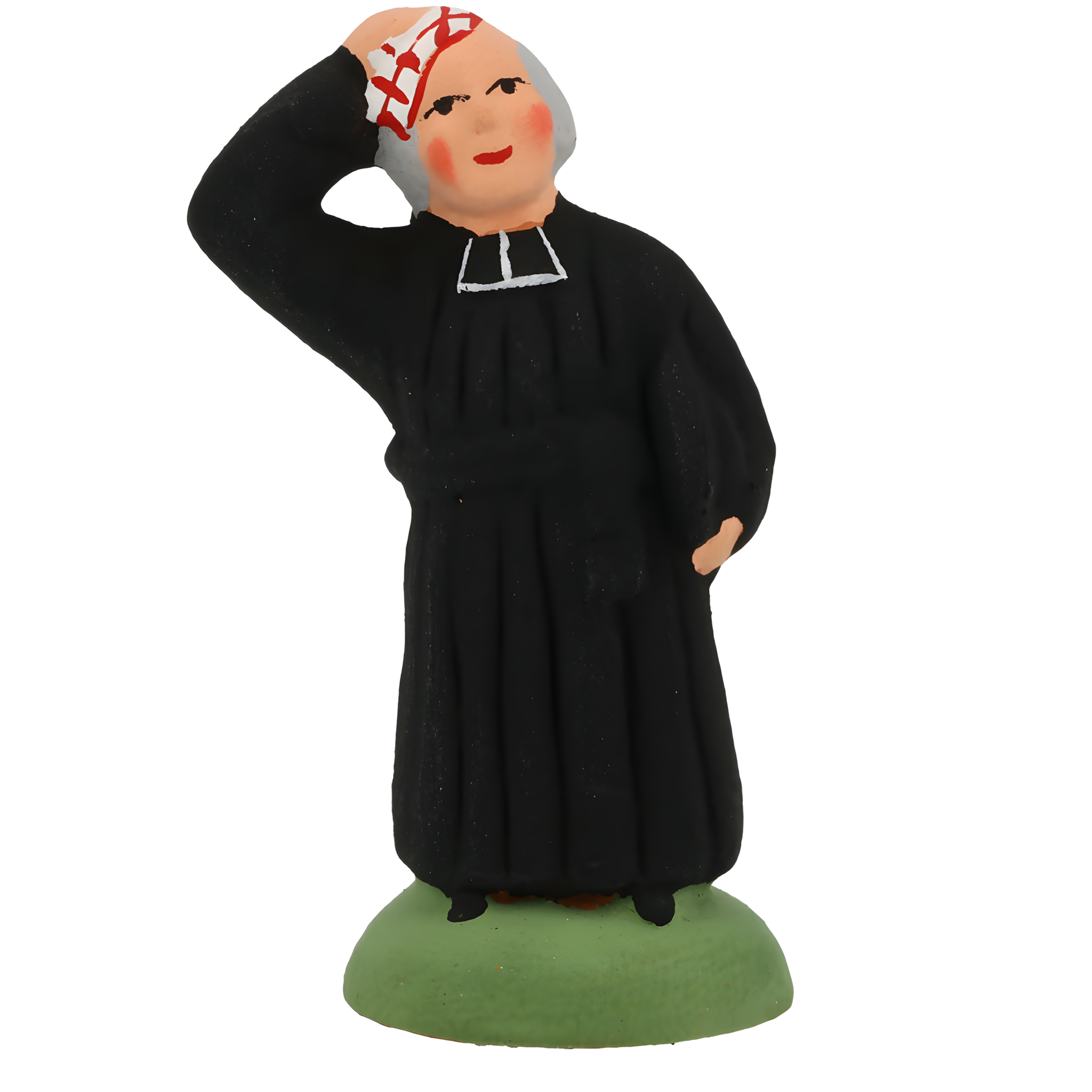 Monsieur le curé avec mouchoir N° 1