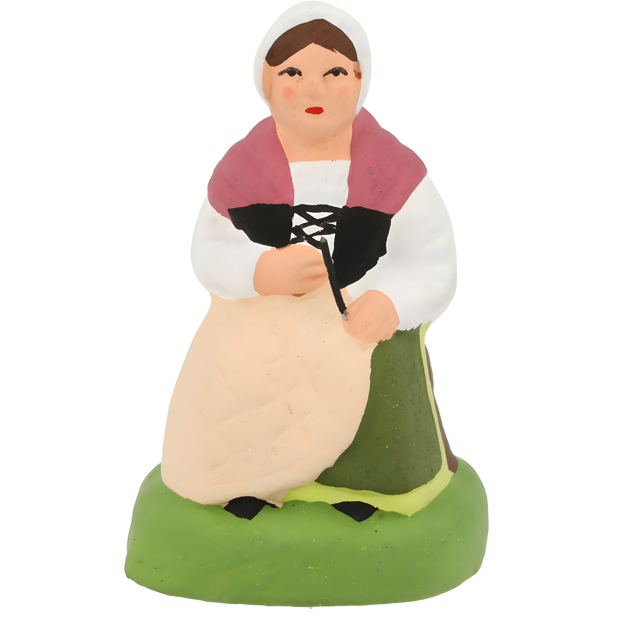 Femme au boutis N°1