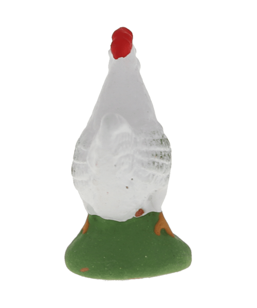Santon de Provence Poule blanche N° 2