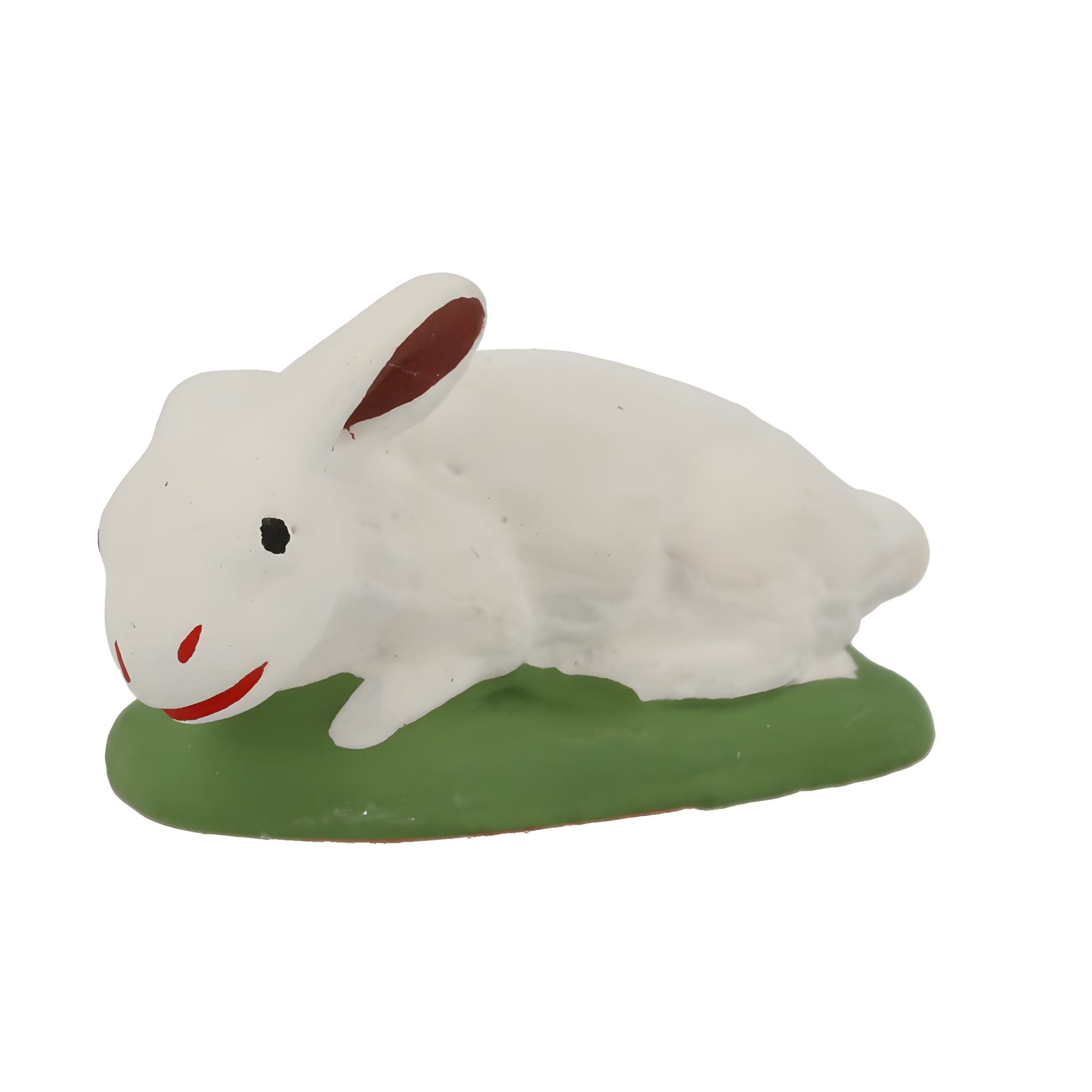 Lapin blanc couché N° 2
