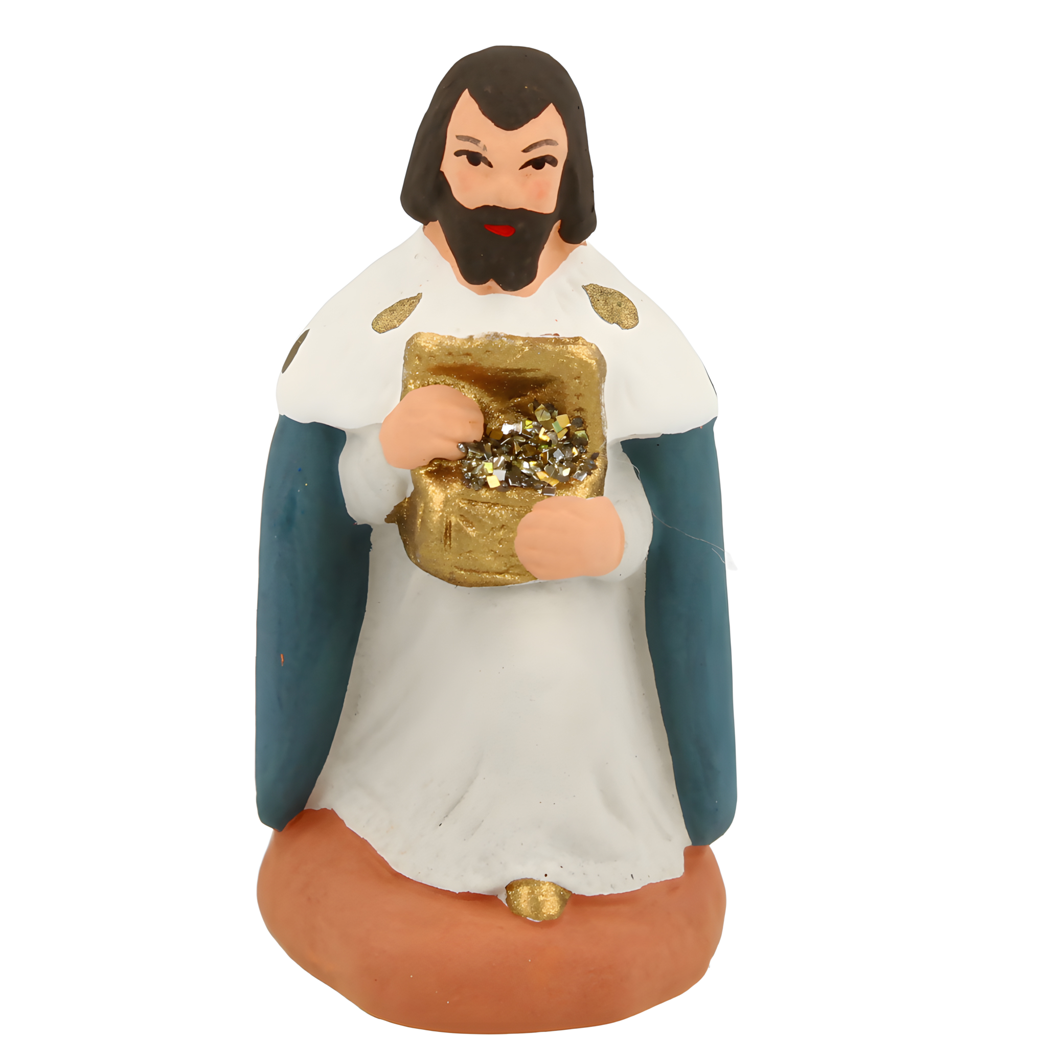 Pastel - Roi à genou N° 2