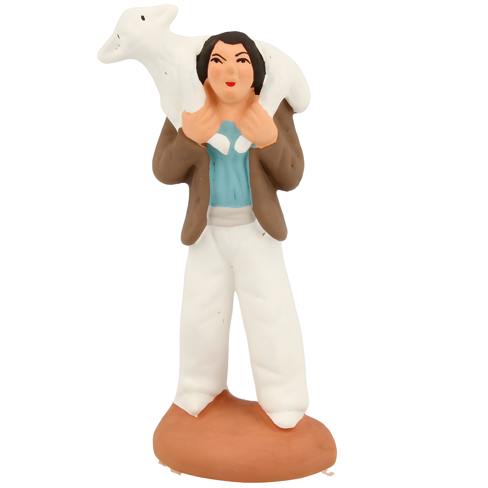 Pastel - Homme au mouton N° 2