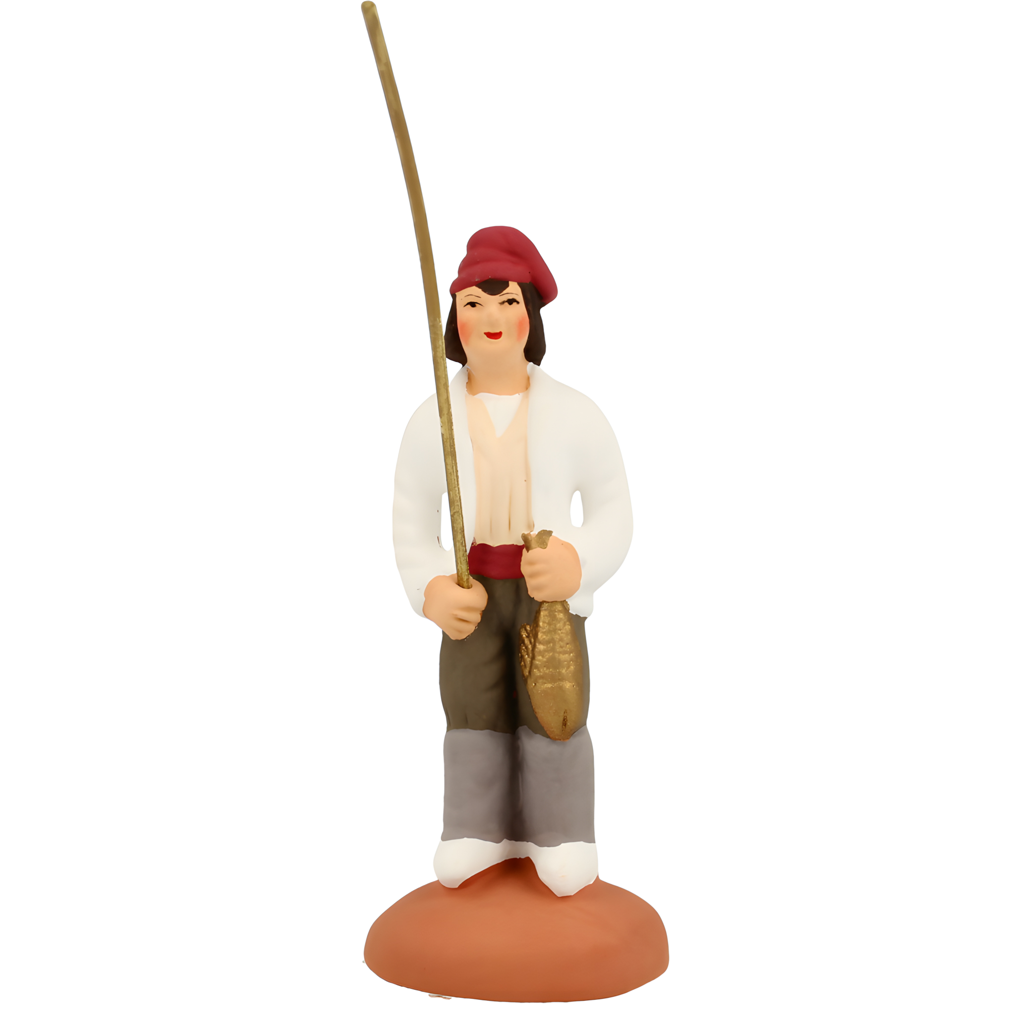 Pastel - Pécheur à la ligne N° 2