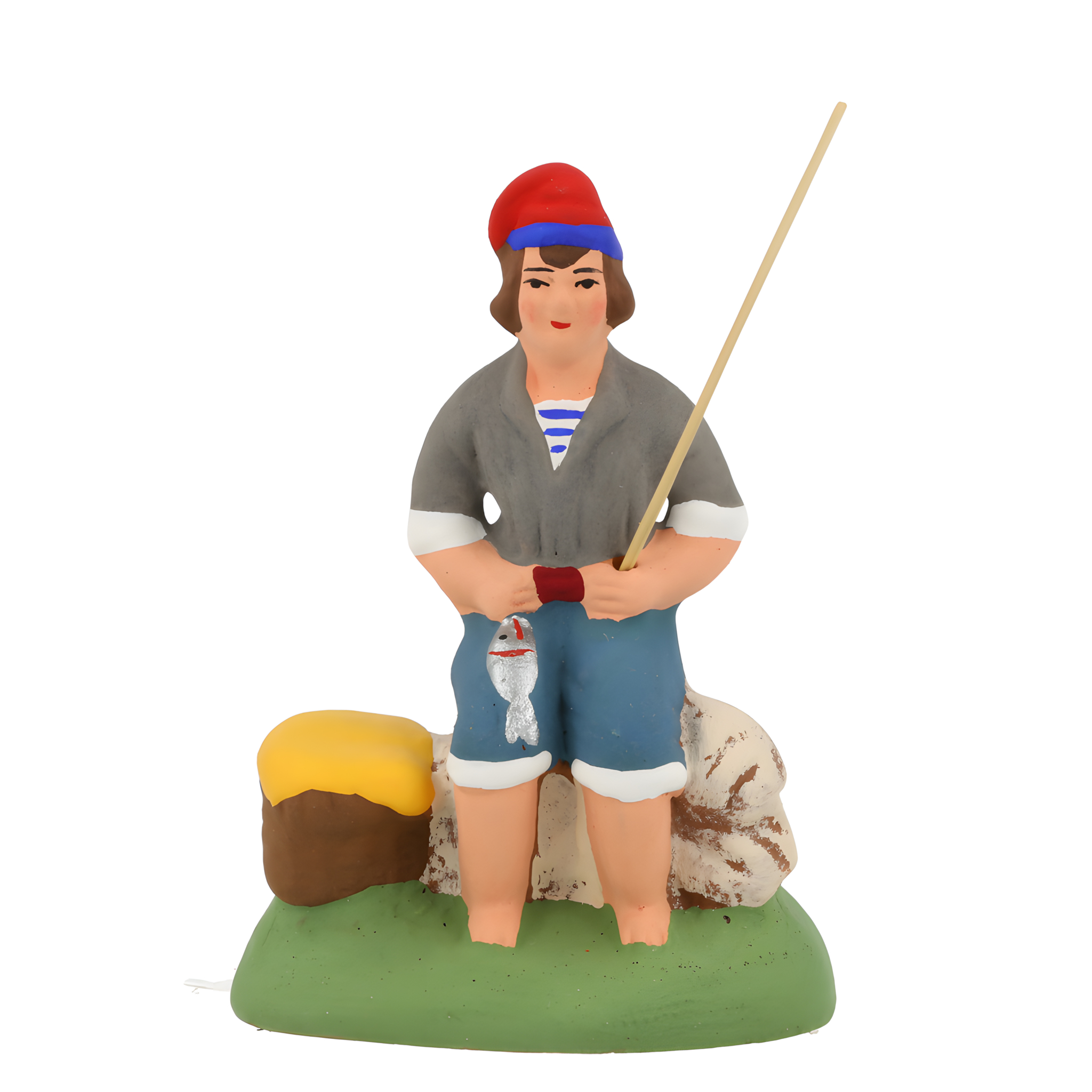 Pécheur assis N° 2