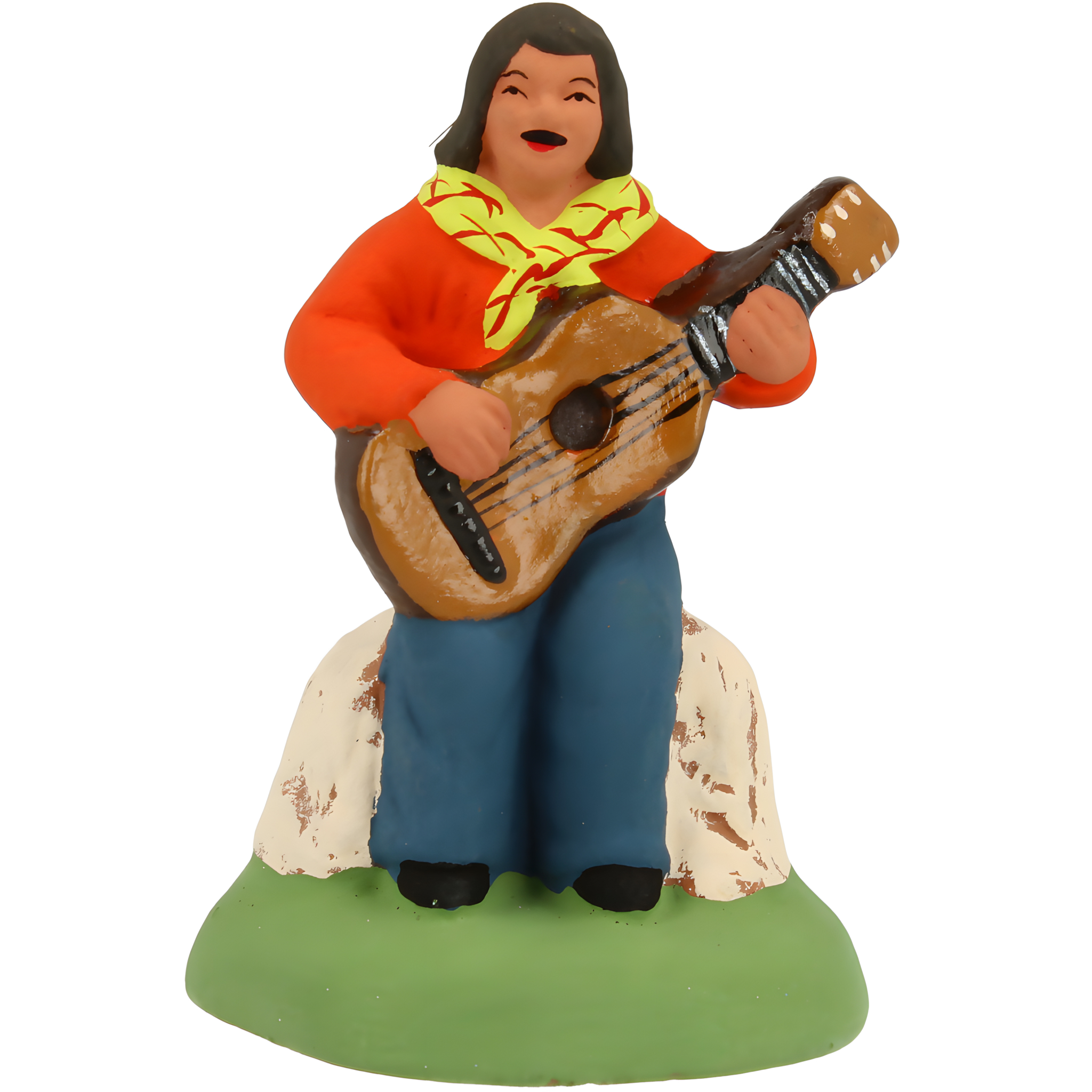 Gitan à la guitare orange N° 2