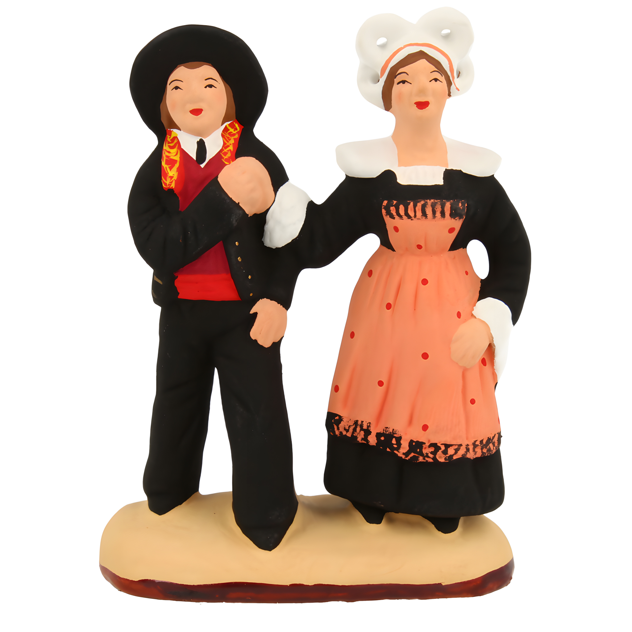 Couple bretons rose n° 2