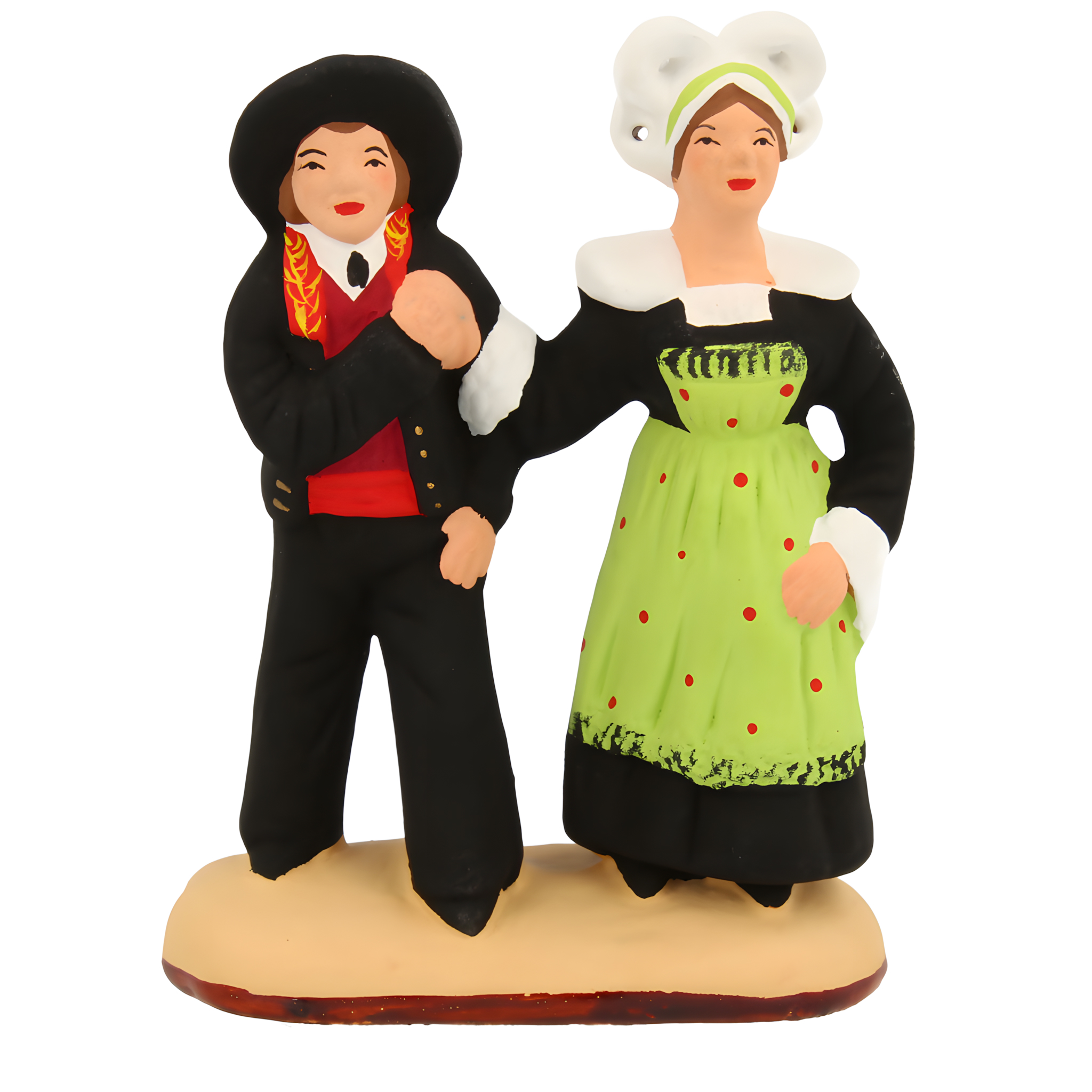 Couple bretons vert n° 2