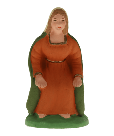 Vierge assise ocre N° 2