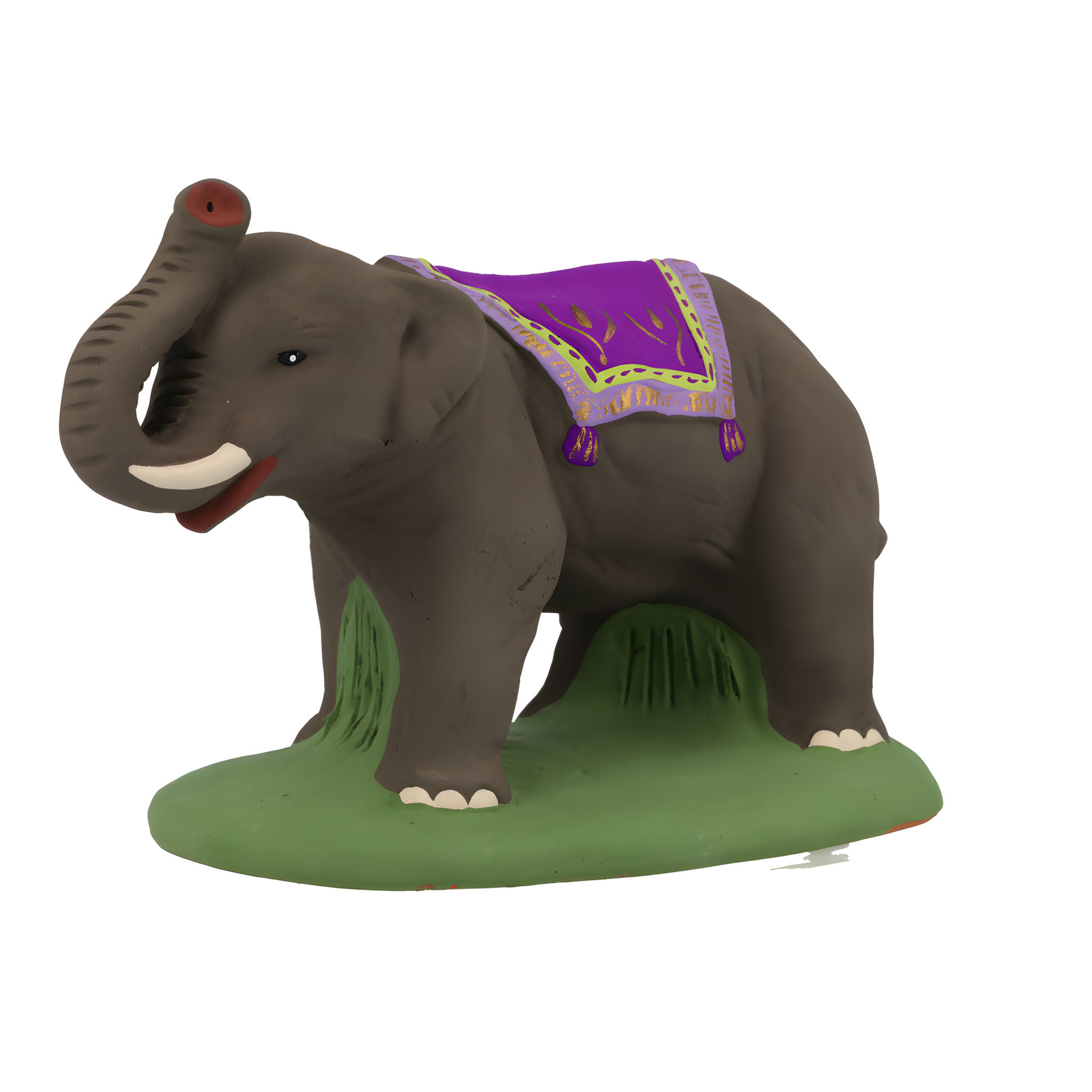 Eléphant violet N° 2