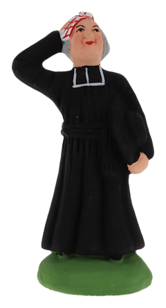 Monsieur le curé avec mouchoir N° 2