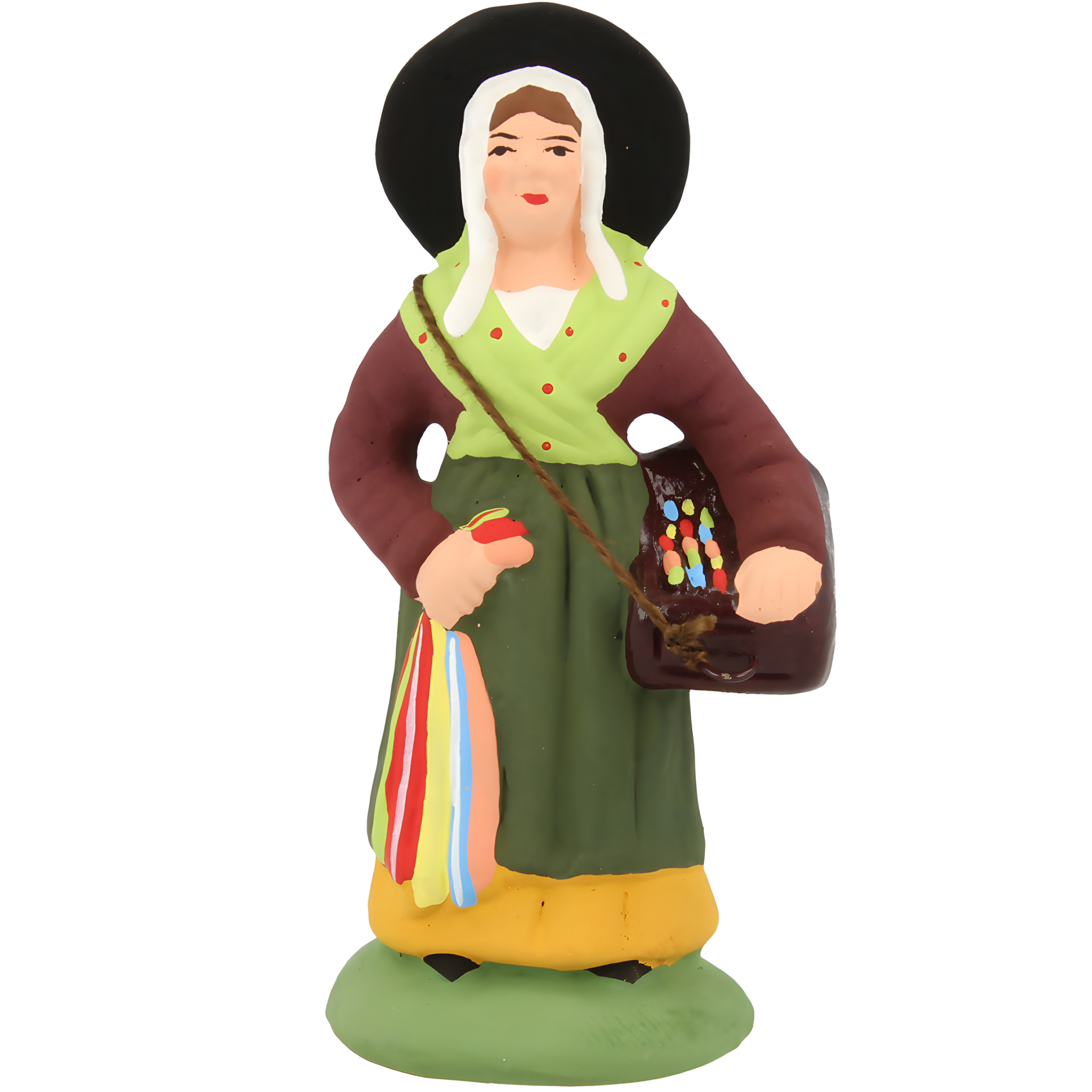 Femme aux rubans avec chapeau noir N° 2