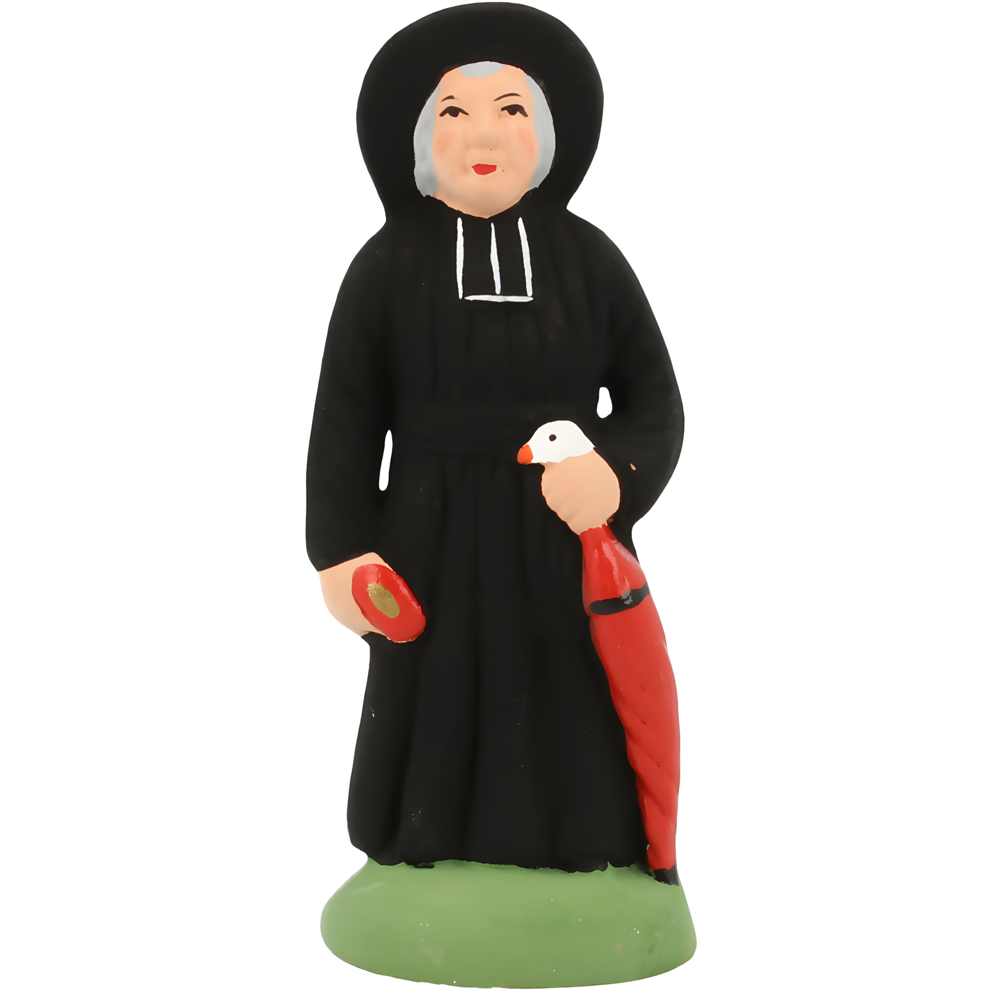 Monsieur le curé avec parapluie N° 2