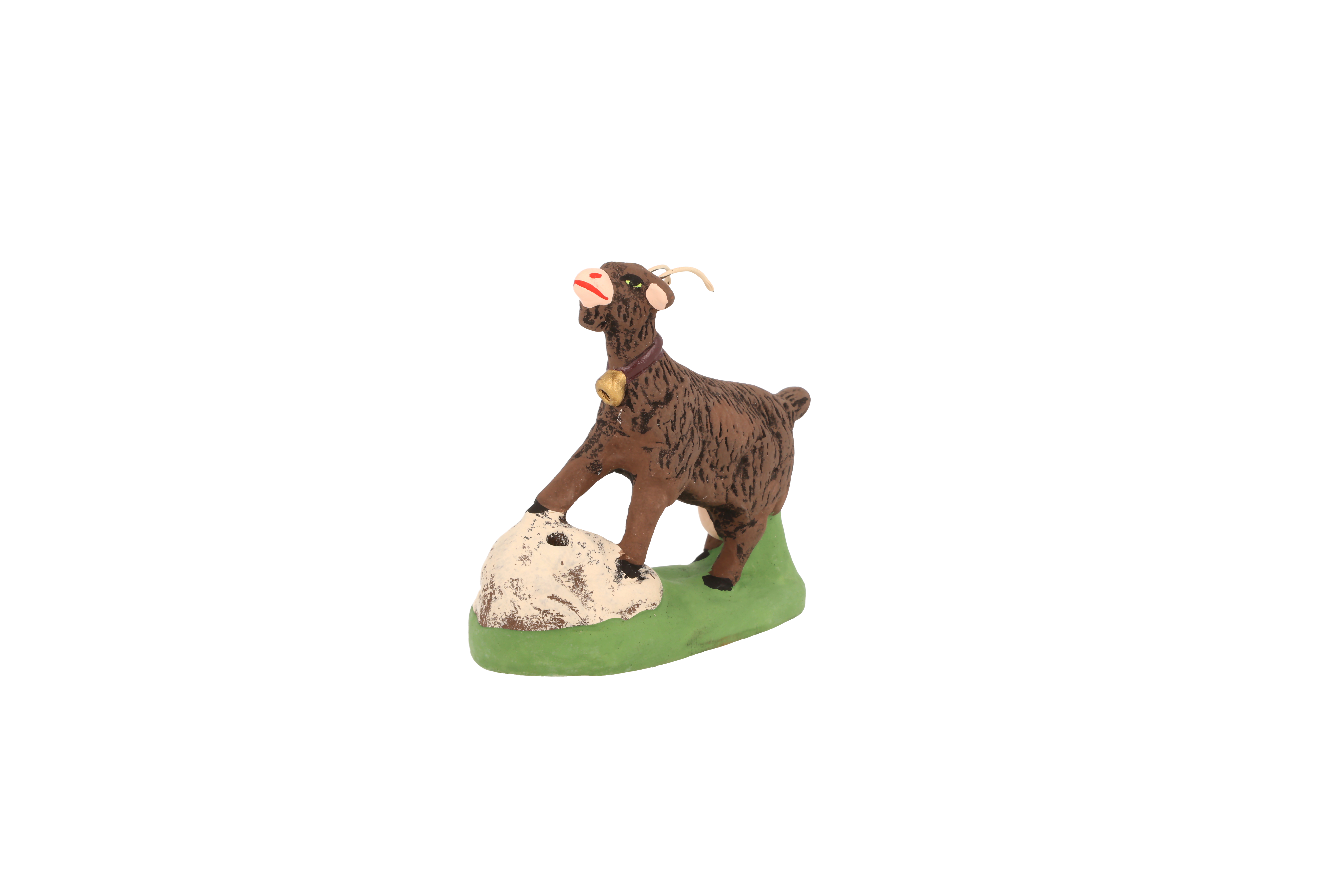 Chèvre marron qui broute N° 3