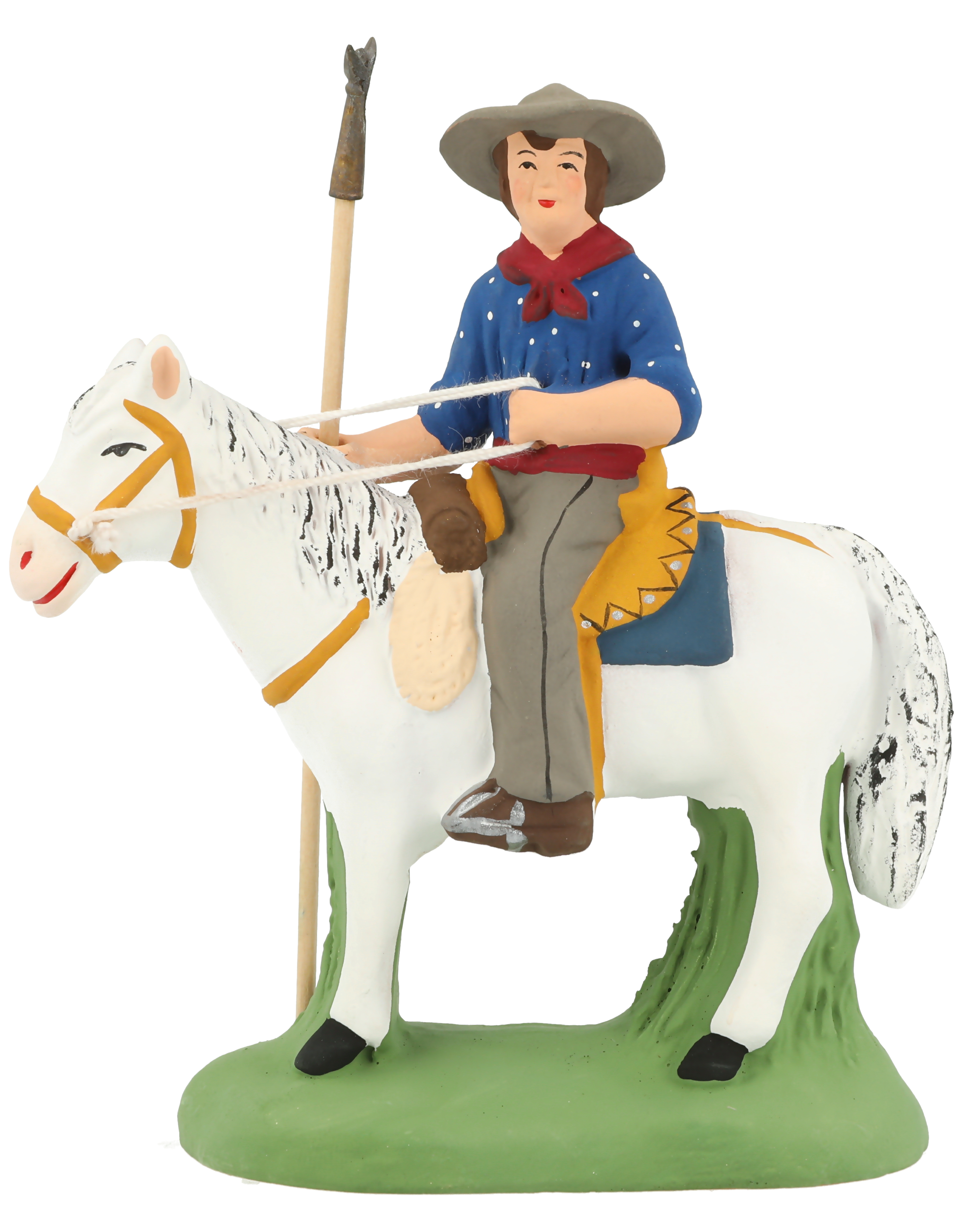 Gardian à cheval bleu N° 3