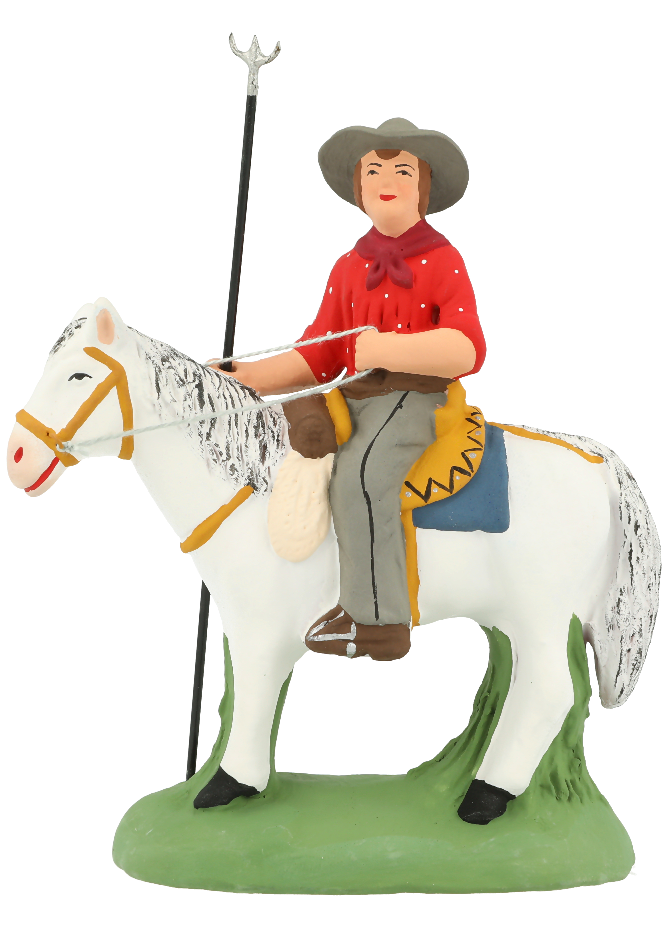 Gardian à cheval rouge N° 3