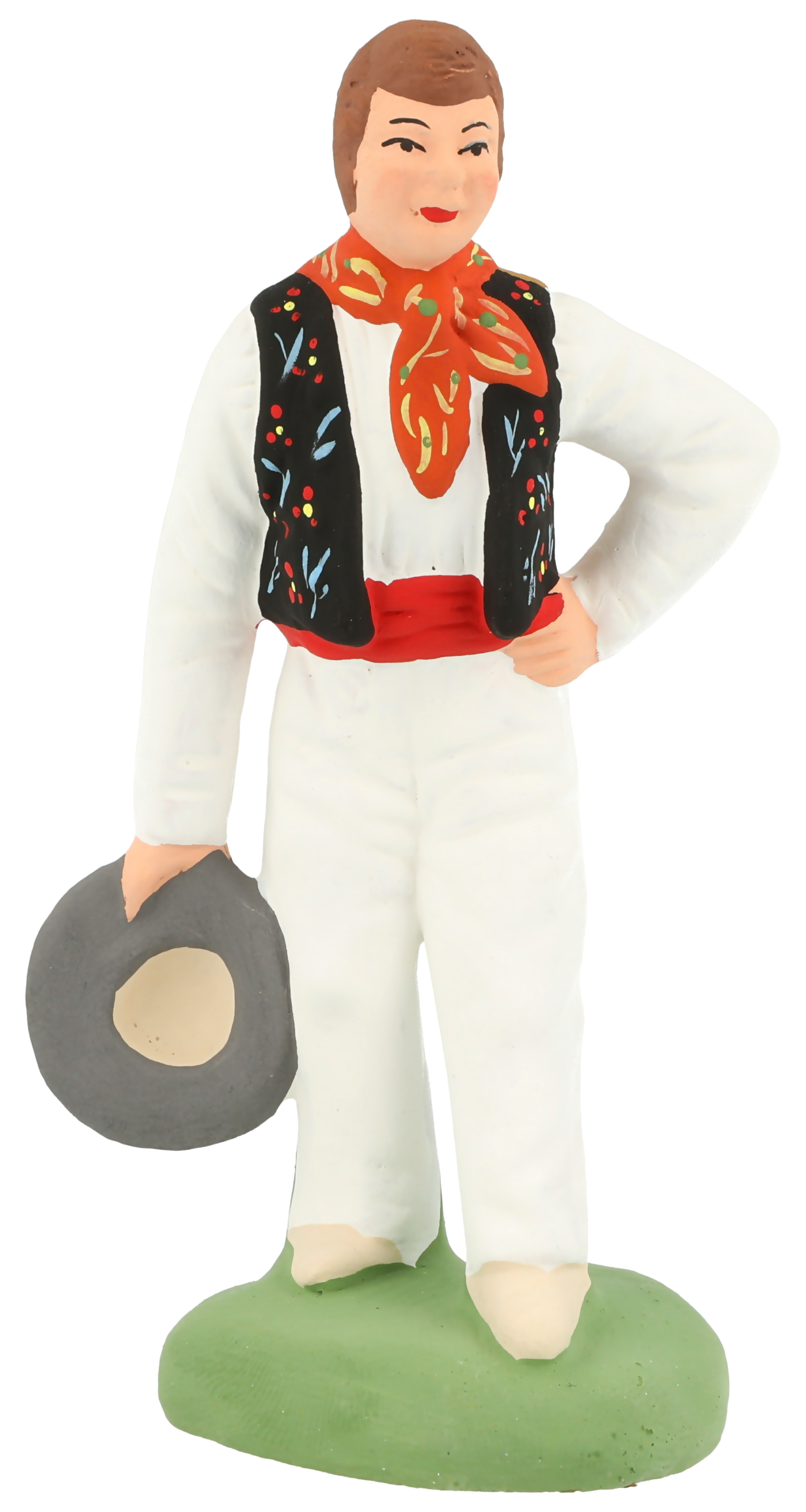 Danseur provençal noir N° 3