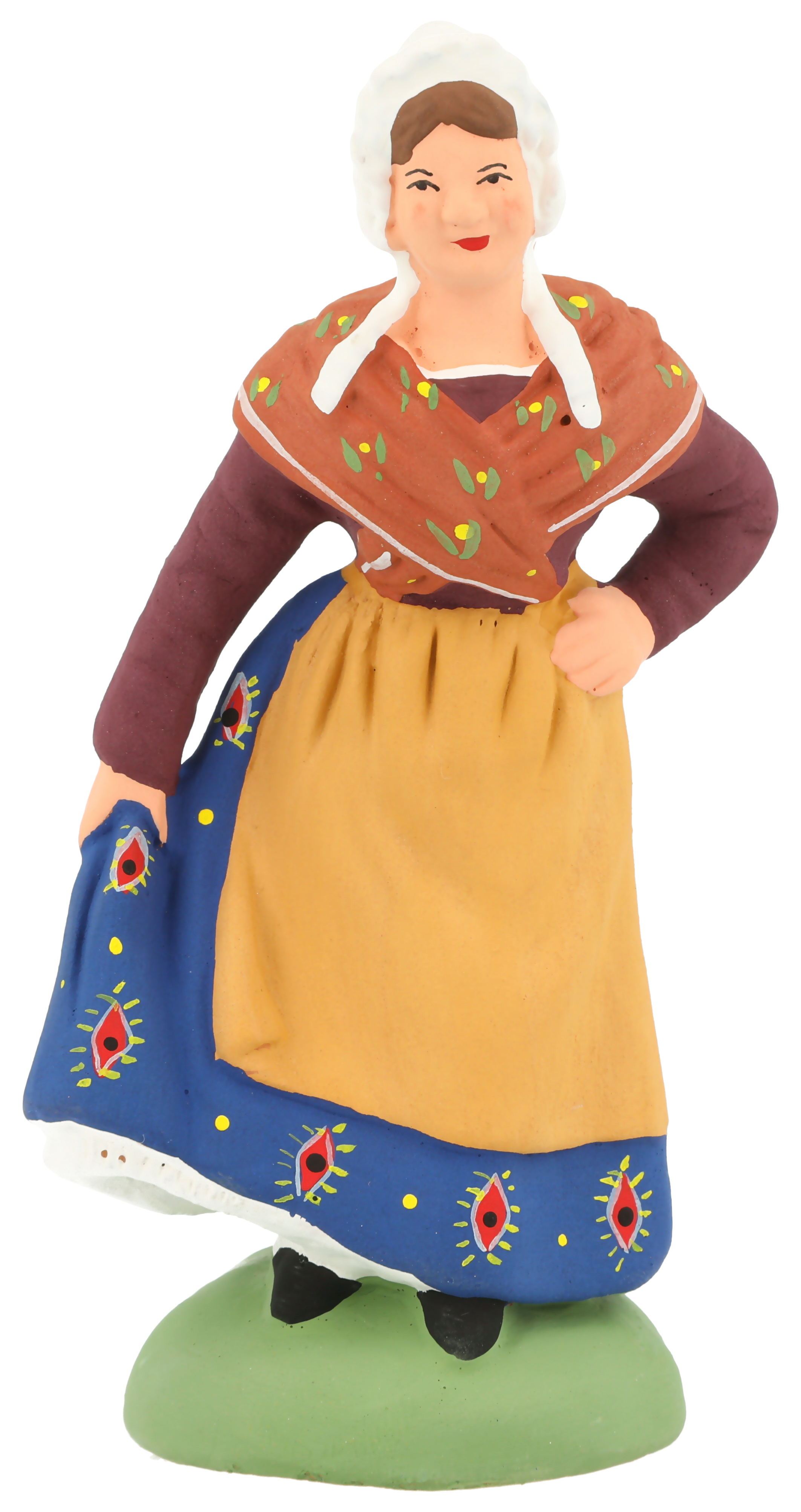 Danseuse provençale bleue N° 3