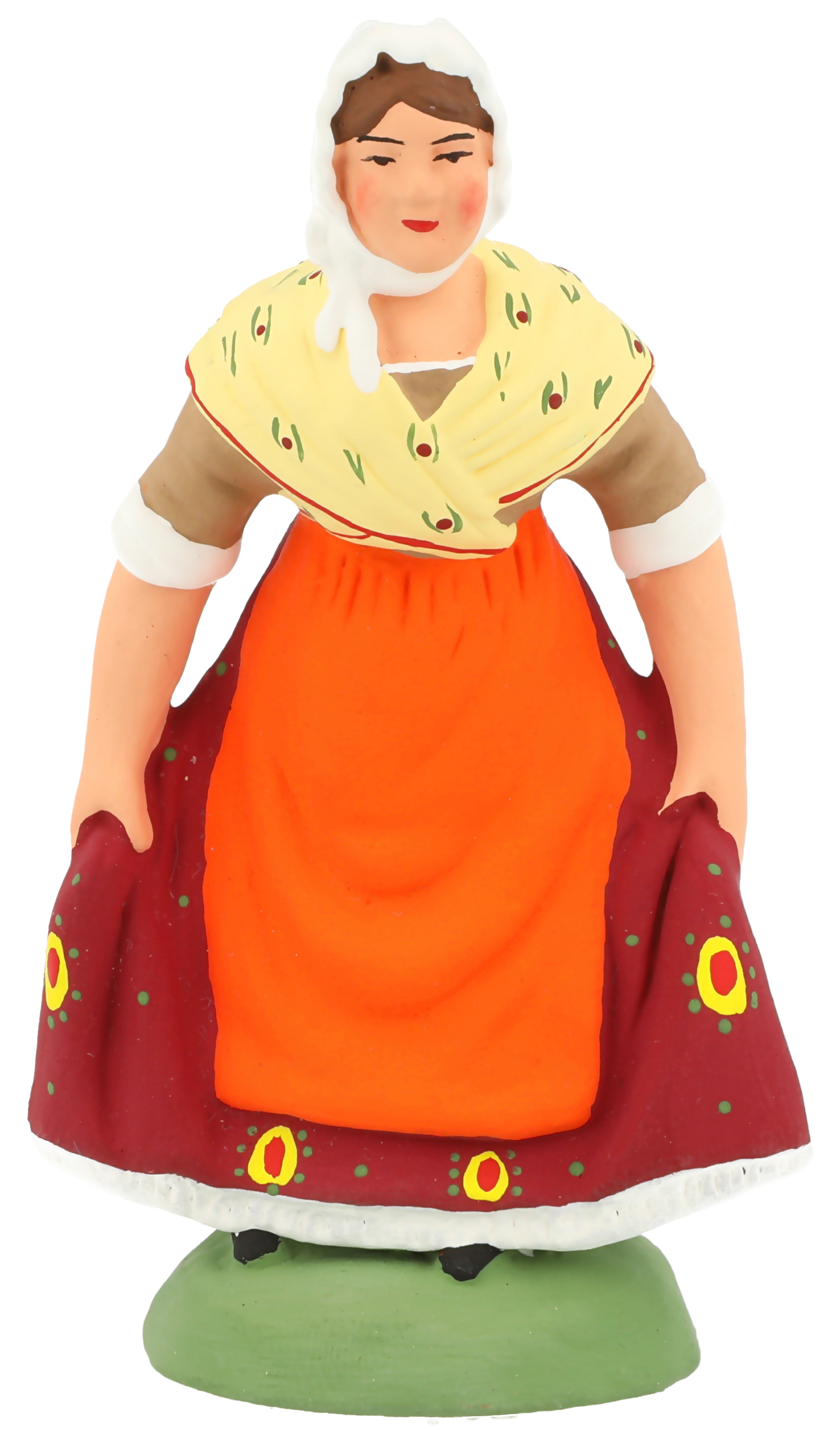 Danseuse provençale rouge N° 3