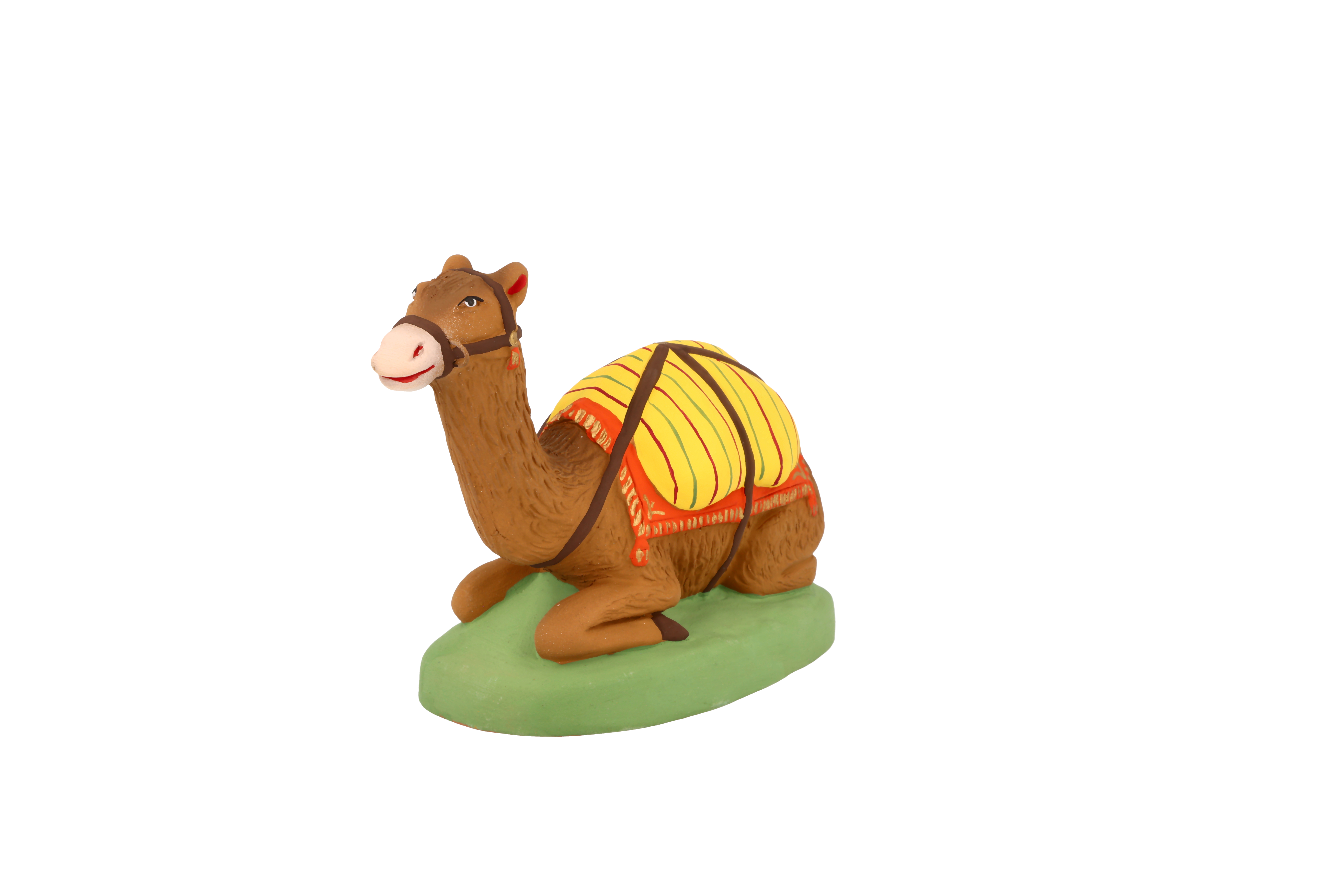 Chameau couché orange N° 3